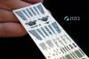 Quinta Studio QD72012 Su-30SM 3D-Printed & coloured Interior on decal paper (for Zvezda kit) 1/72